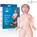 INTENSE DOLLS - BONECA INSUFLÁVEL MONIQUE COM TRÊS ORIFÍCIOS