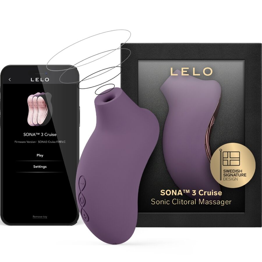 LELO - MASSAGEM CLITORIANA SÓNICA SONA 3 CRUISE AMEIXA