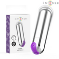 INTENSE - KAREN MINI VIBRADOR RECARREGÁVEL PRATEADO