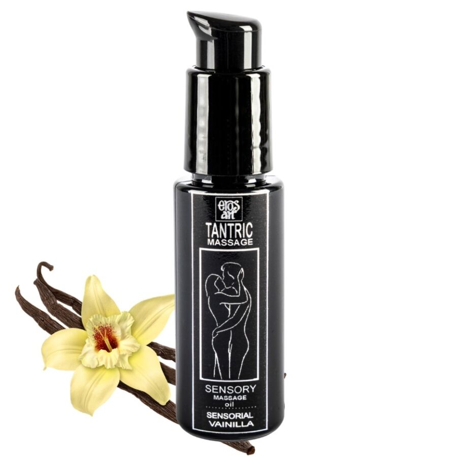 EROS-ART - ÓLEO DE MASSAGEM TÂNTRICA NATURAL DE BAUNILHA AFRODISÍACA 30 ML