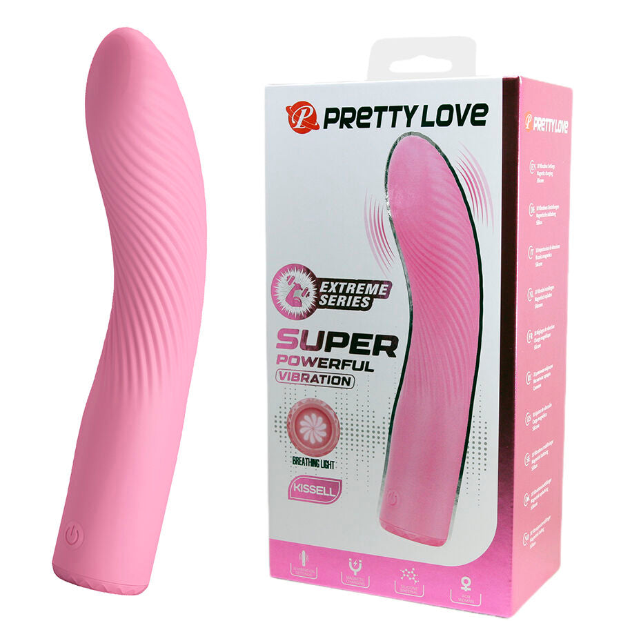PRETTY LOVE - KISELL VIBRADOR ROSA PONTO G