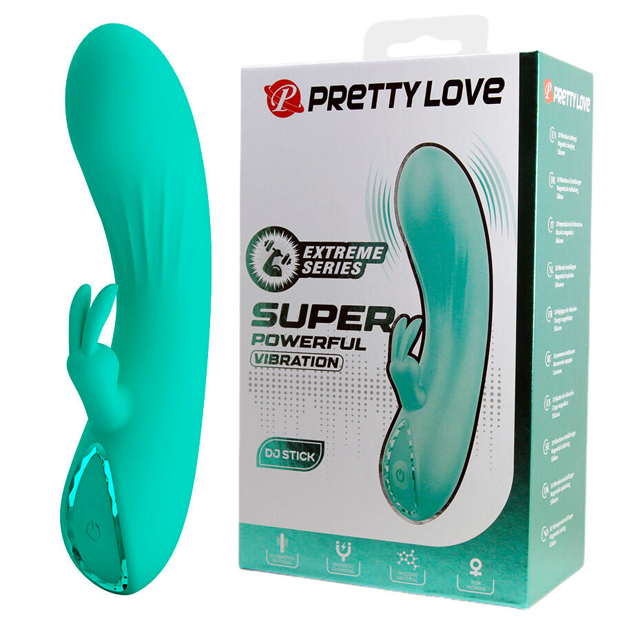 PRETTY LOVE - DJ STICK VIBRADOR PONTO G TURQUESA