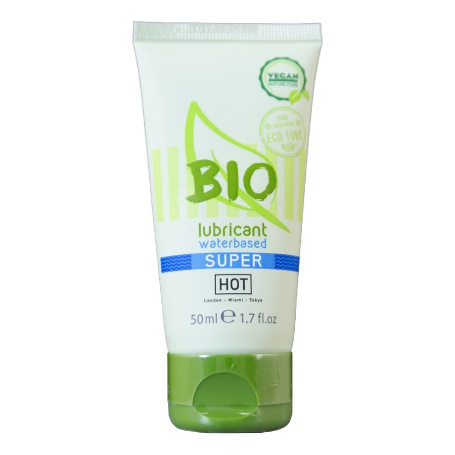 HOT - LUBRIFICANTE BIO À BASE DE ÁGUA 50 ML