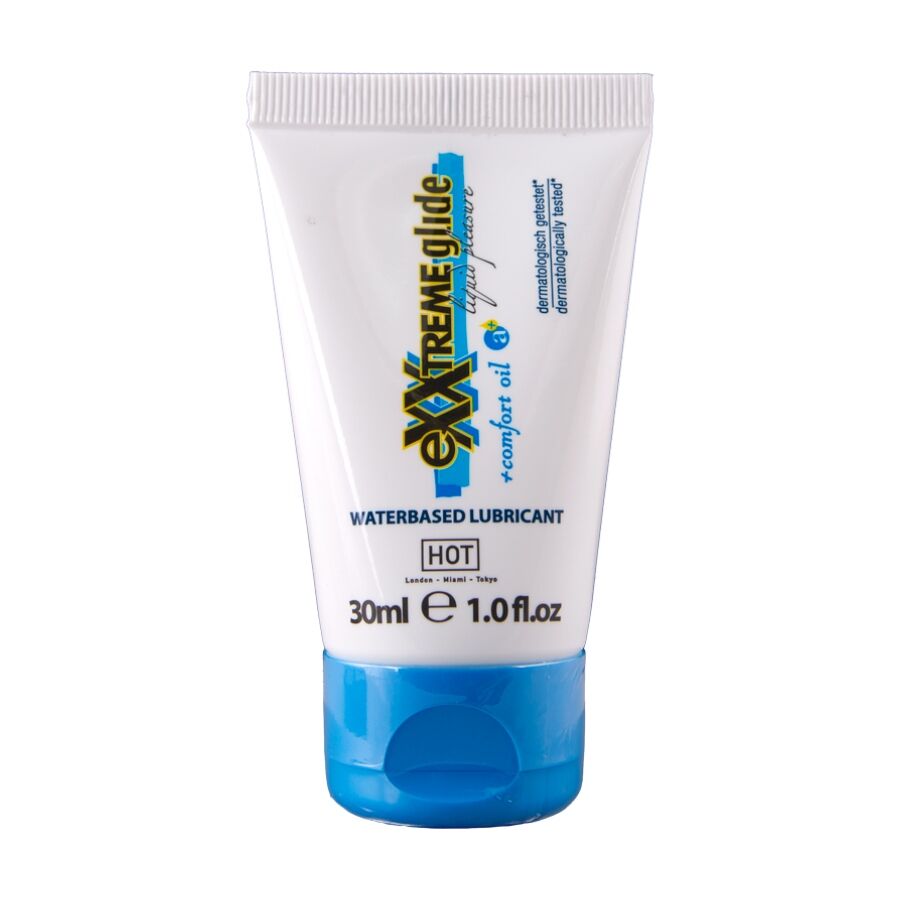 HOT - EXXTREME GLIDE LUBRIFICANTE À BASE DE ÁGUA + ÓLEO CONFORTO A+ 30 ml