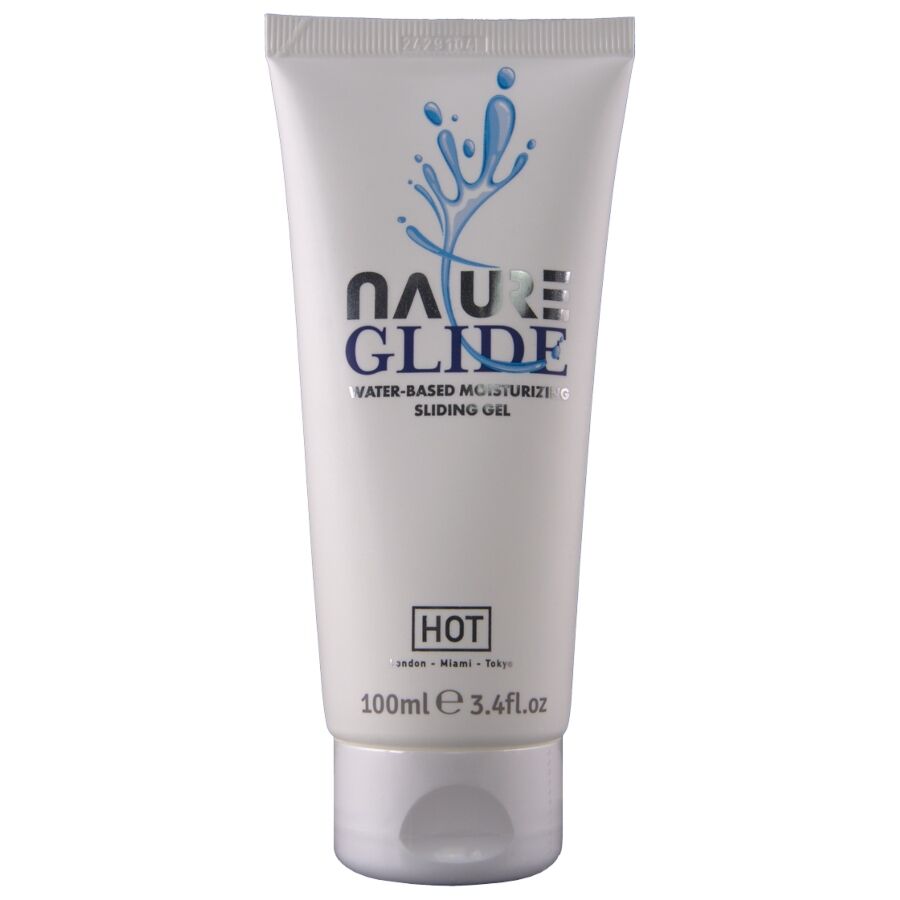 HOT - LUBRIFICANTE À BASE DE ÁGUA NATURE GLIDE 100ML