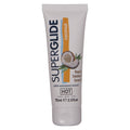 HOT - SUPERGLIDE LUBRIFICANTE COMESTÍVEL À BASE DE ÁGUA E COCO 75 ML