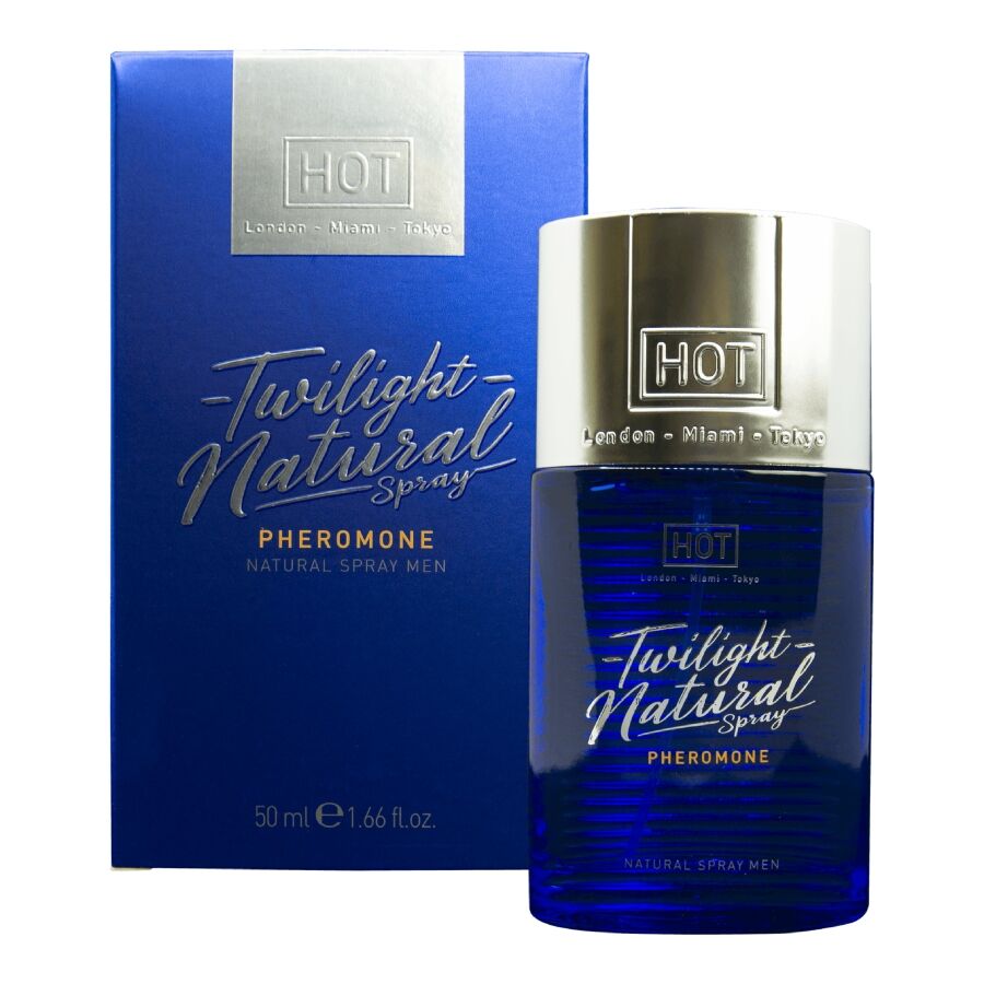 HOT - TWILIGHT SPRAY DE FEROMONAS NATURAL PARA HOMENS 50 ML