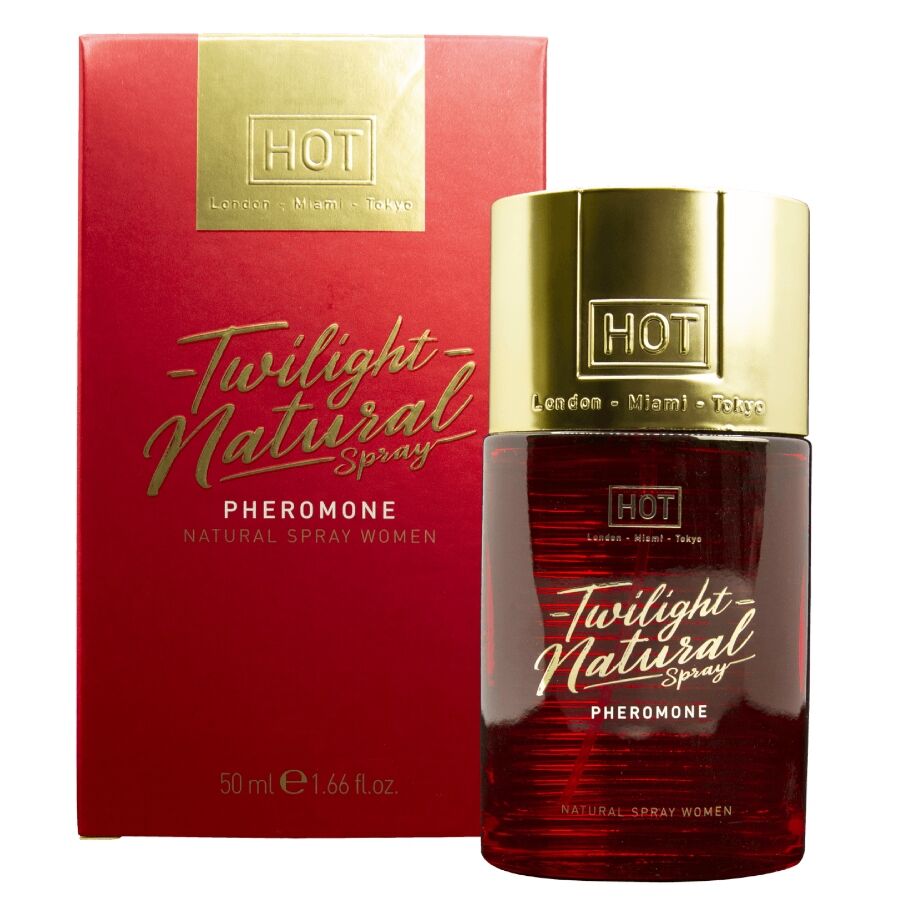 QUENTE - FEROMONAS NATURAIS TWILIGHT PARA MULHERES 50 ML