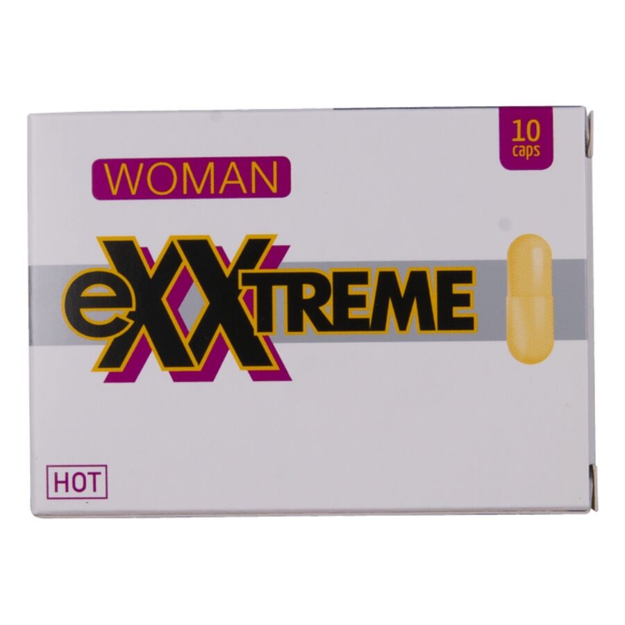 HOT - CÁPSULAS EXXTREME PARA LIBIDO FEMININA 10 UNIDADES