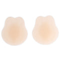 BYE-BRA - COPOS DE SILICONE RABBIT BEGE TAMANHO XL