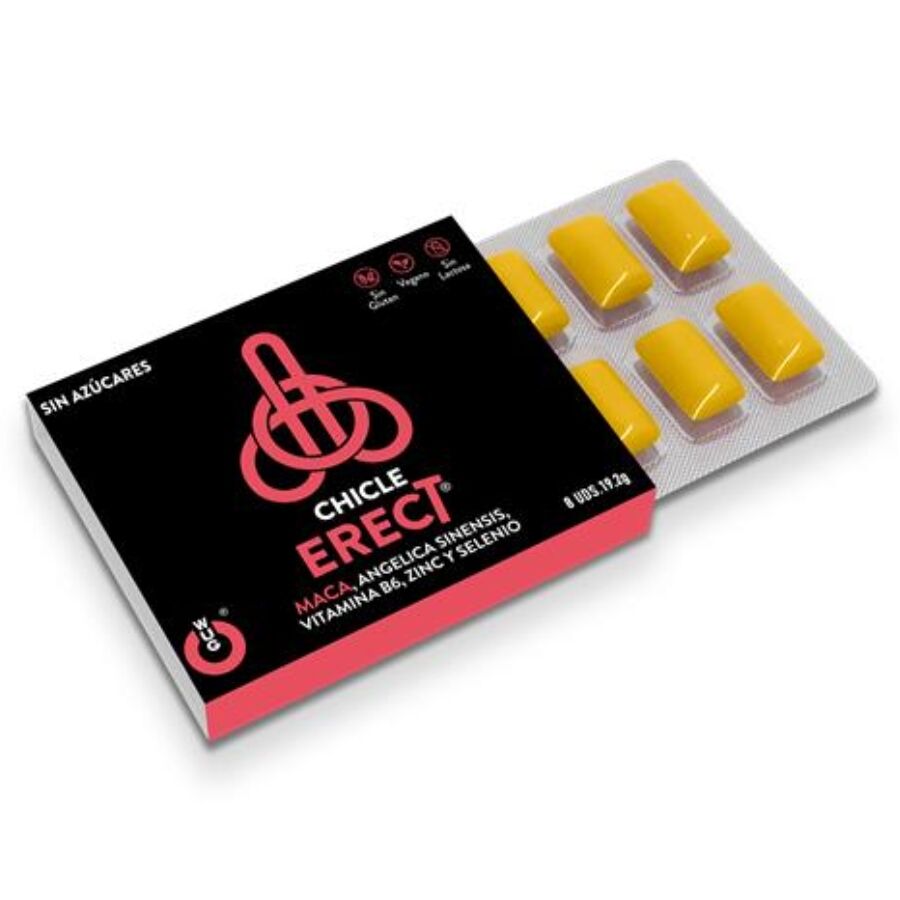 WUG SEX SENSE - MELHORADOR DE EREÇÃO 1 X 8 UNIDADES