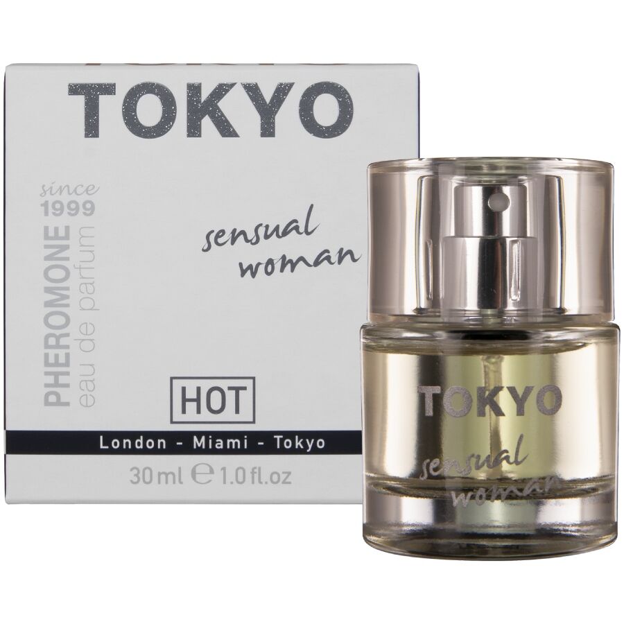 NOVIDADE - PERFUME COM FEROMONAS TOKYO SENSUAL WOMAN 30 ML