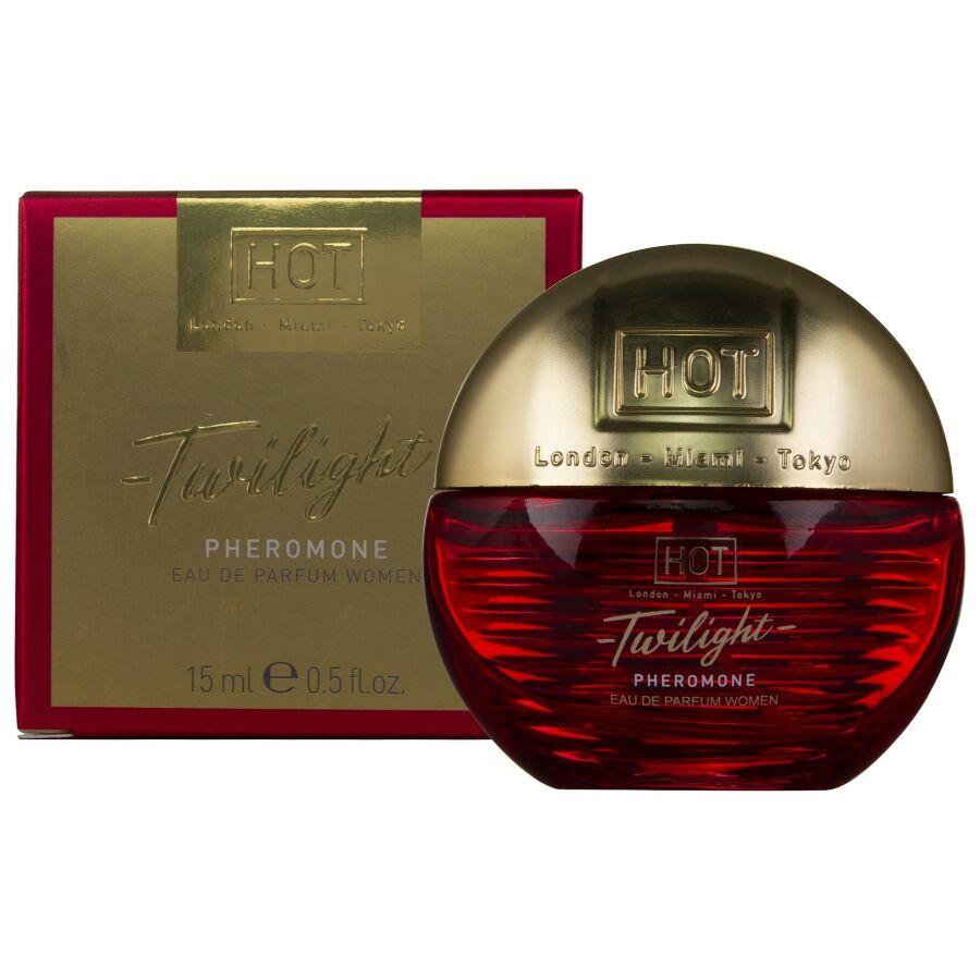 HOT - PERFUME DE FEROMONA TWILIGHT PARA MULHER 15 ML