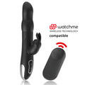 BRILLY GLAM - VIBRADOR RABBIT E ROTATIVO MOEBIUS + CONTROLO REMOTO WATCHME