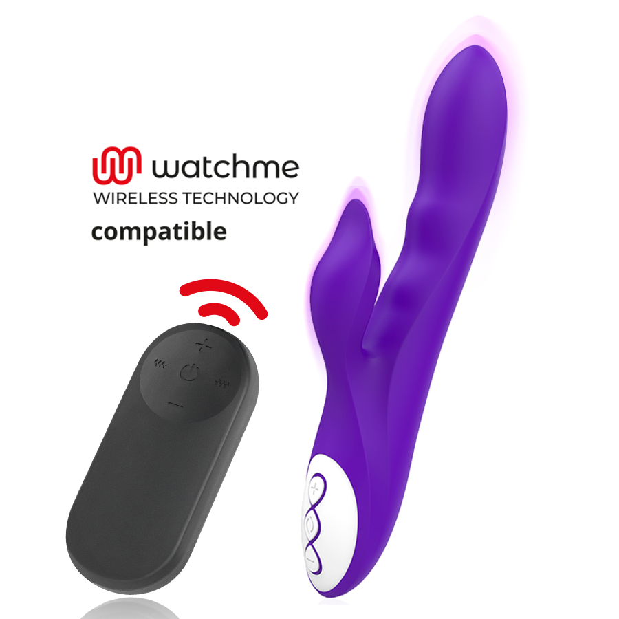 GALATEA - GALO VIBROMASSAGE VIOLETA + COMANDO À DISTÂNCIA WATCHME