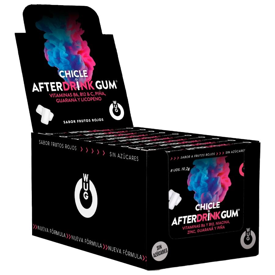 WUG GUM - AFTER DRINK RESSACA DEPOIS DO ÁLCOOL