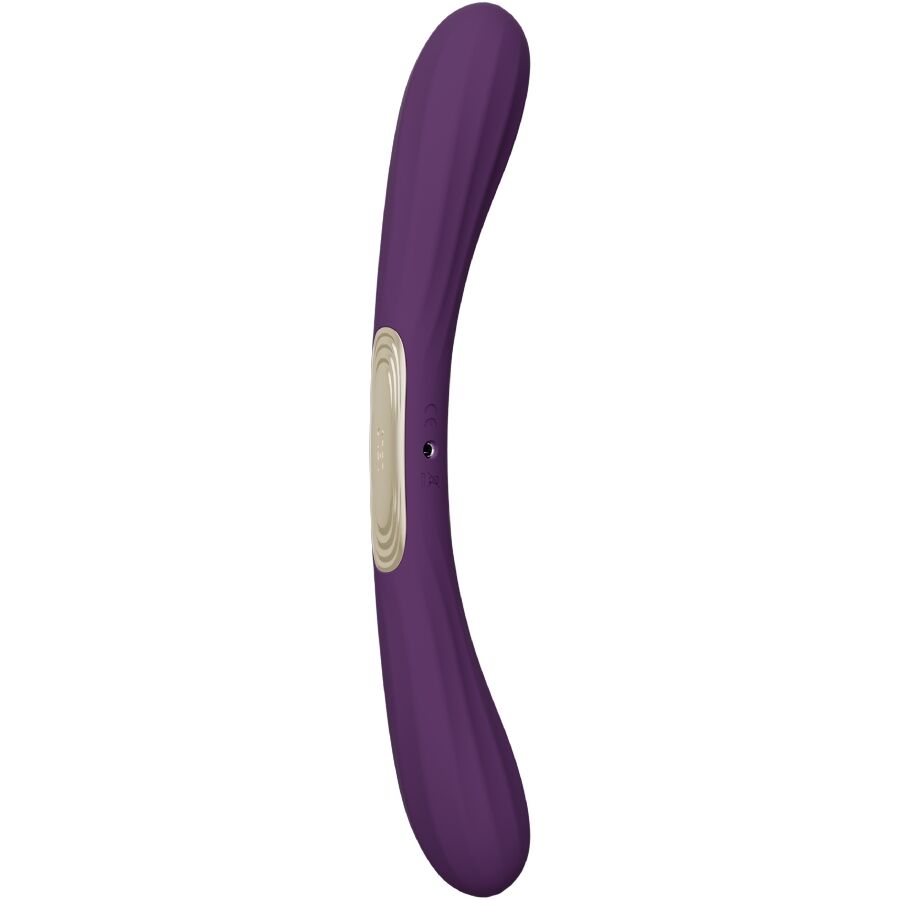 LELO - BOOMERANG VIBRADOR DE DUPLA EXTREMIDADE ROXO