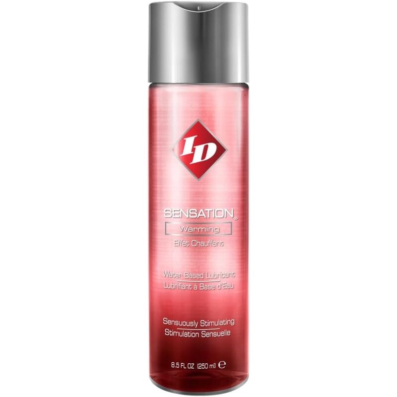 ID SENSATION - LUBRIFICANTE À BASE DE ÁGUA EFEITO CALOR 250 ML