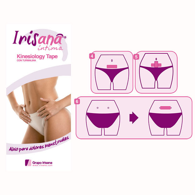 IRISANA - FITA ADESIVA PARA DORES MENSTRUAIS