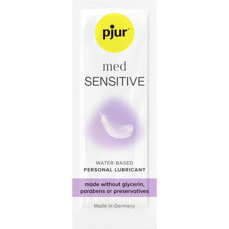 PJUR - MED LUBRIFICANTE À BASE DE ÁGUA SENSITIVE GLIDE 2 ML