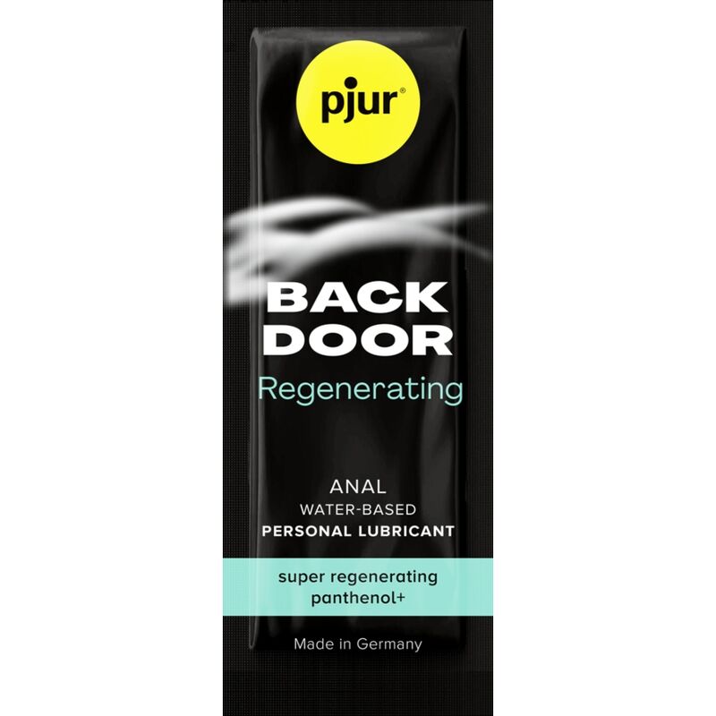 PJUR - BACK DOOR BASE ÁGUA ANAL REGENERADORA DE PANTENOL 2 ML