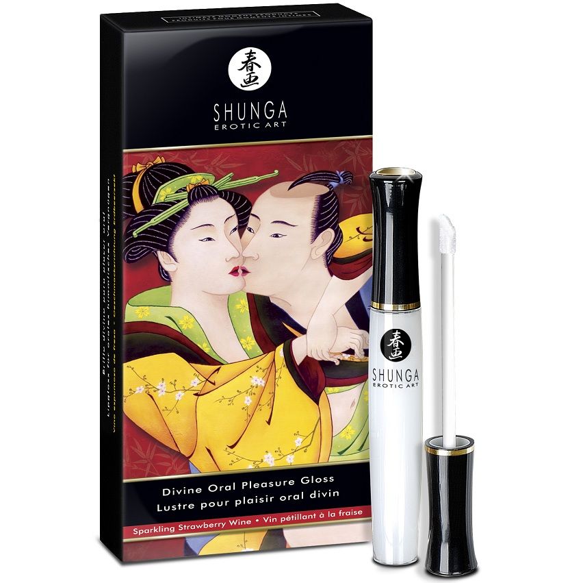 SHUNGA - BRILHO LABIAL DIVINE MORANGO & CAVA