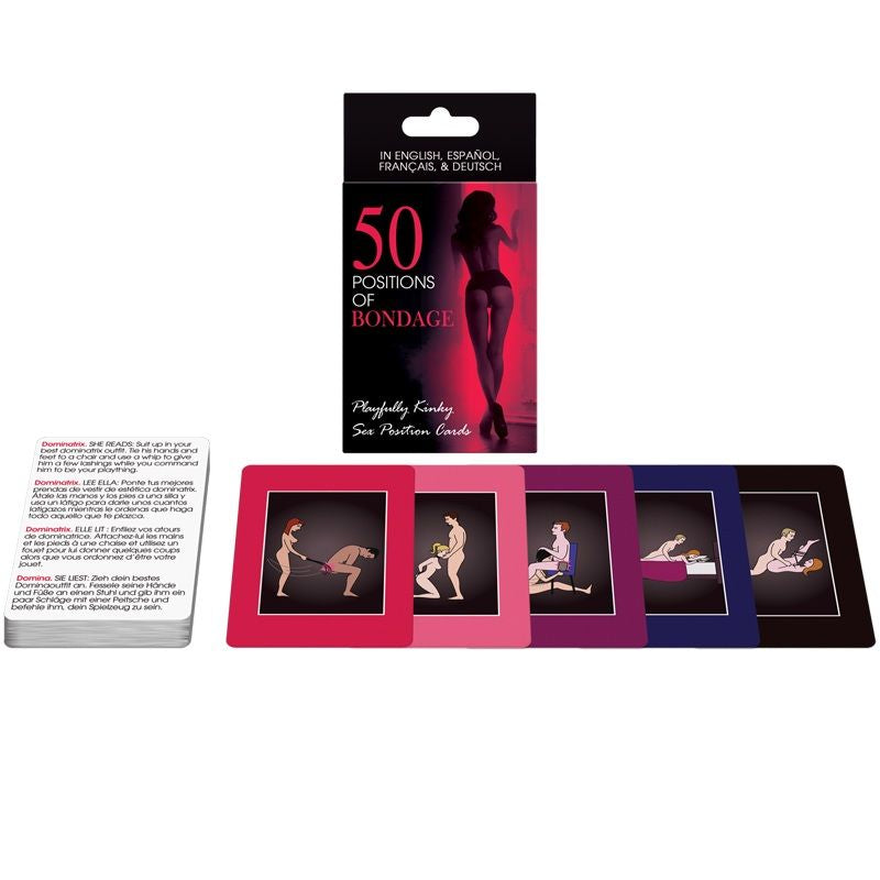 KHEPER GAMES - 50 POSIÇÕES DE CARTAS DE BONDAGE