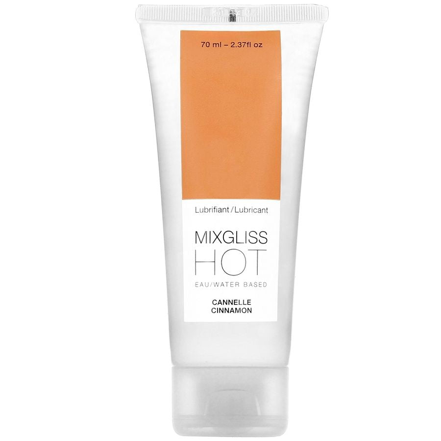 MIXGLISS - LUBRIFICANTE EFEITO AQUECIMENTO SABOR CANELA 70ML