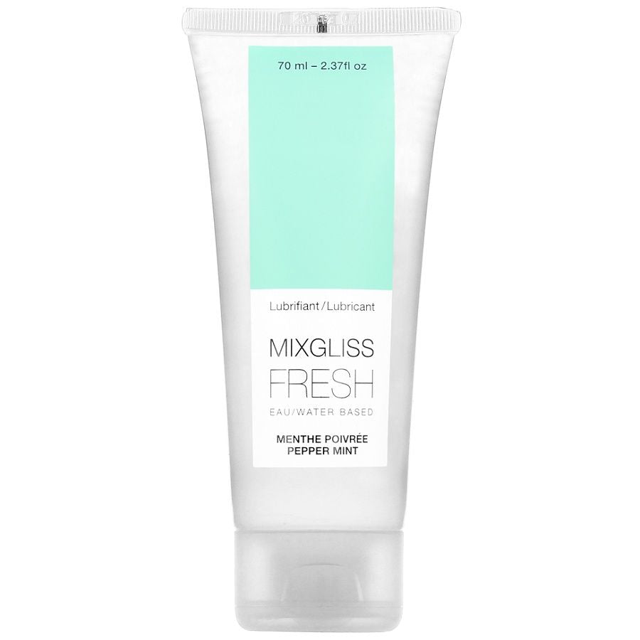 MIXGLISS - LUBRIFICANTE À BASE DE ÁGUA EFEITO FRIO SABOR MENTA 70 ML