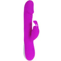 PRETTY LOVE - VIBRADOR DE FLIRTE ROBERT COM ESTIMULADOR CLITORIANO
