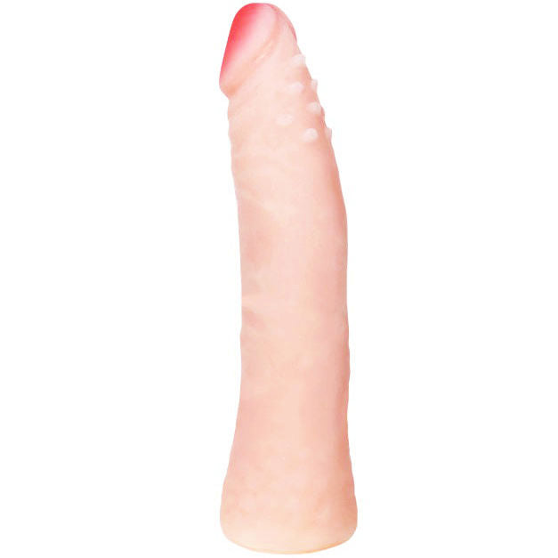 BAILE - DILDO EM SILICONE COM TOQUE REALISTA DE PELE 19 CM COR ALEATÓRIA DA CAIXA