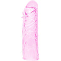 BAILE - PRESERVATIVO DE SILICONE ESTIMULANTE ROSA 13 CM