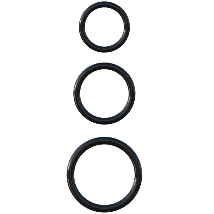 ANÉIS FANTASY C-RINGZ - CONJUNTO DE 3 ANÉIS EM SILICONE STAMINA