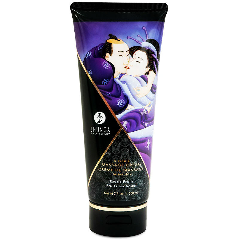 SHUNGA - CREME DE MASSAGEM DE FRUTOS EXÓTICOS 200 ML
