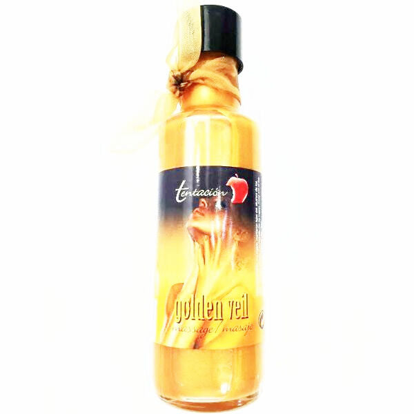 TENTACION - ÓLEO DE MASSAGEM VELUDO DOURADO 100 ML