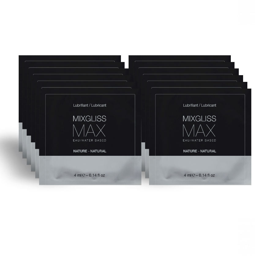 MIXGLISS - LUBRIFICANTE DILATADOR ANAL MAX PACK 12 UNIDOSES 4ML