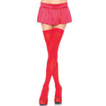 LEG AVENUE - COXAS ALTAS EM NYLON VERMELHO