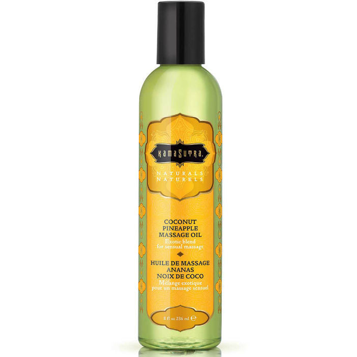 KAMASUTRA - NATURALS ÓLEO DE MASSAGEM PIÑA COLADA 236ML
