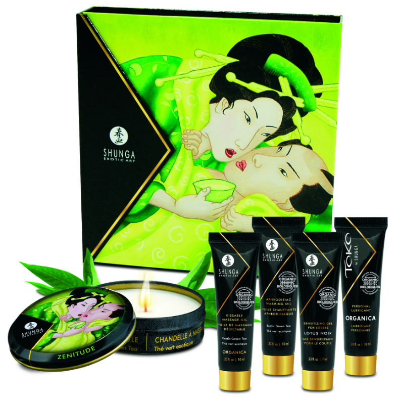 SHUNGA - KIT CHÁ VERDE BIOLÓGICO SECRET GEISHA