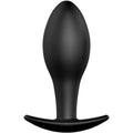 PRETTY LOVE - PLUG ANAL ÂNCORA EM SILICONE 8.5 CM PRETO