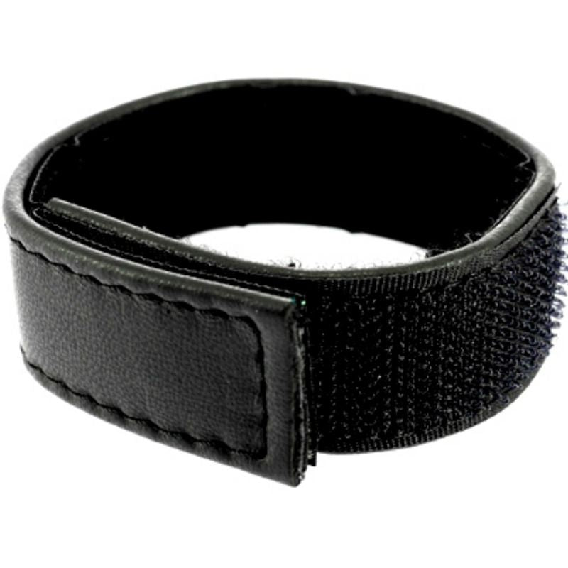 CORPO DE COURO - ALÇA DE COURO AJUSTÁVEL COM VELCRO PARA PÉNIS PRETA
