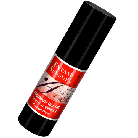 ÊXTASE SENSUAL - ÓLEO DE MASSAGEM EFEITO TÉRMICO COM FEROMONAS DE MARACUJÁ 30 ML