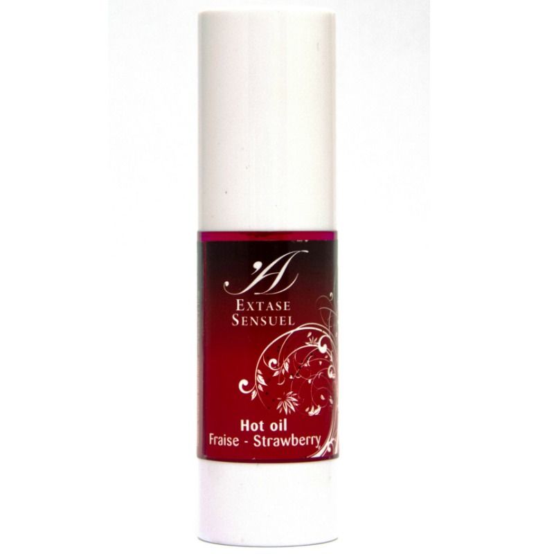 EXTASIA SENSUAL - ÓLEO ESTIMULANTE CALOR MORANGO 30 ML