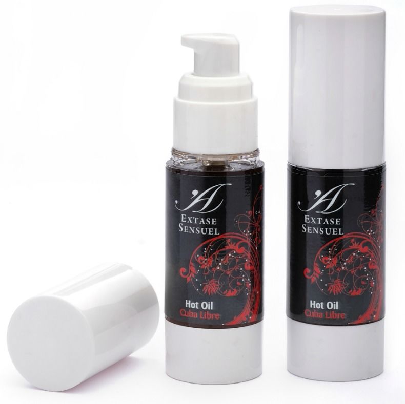 ÊXTASE SENSUAL - ÓLEO ESTIMULANTE DE AQUECIMENTO GRÁTIS DE CUBA 30 ML