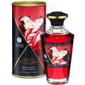 SHUNGA - ÓLEO DE MASSAGEM EFEITO AQUECEDOR SABOR INTENSO A CEREJA 100 ML
