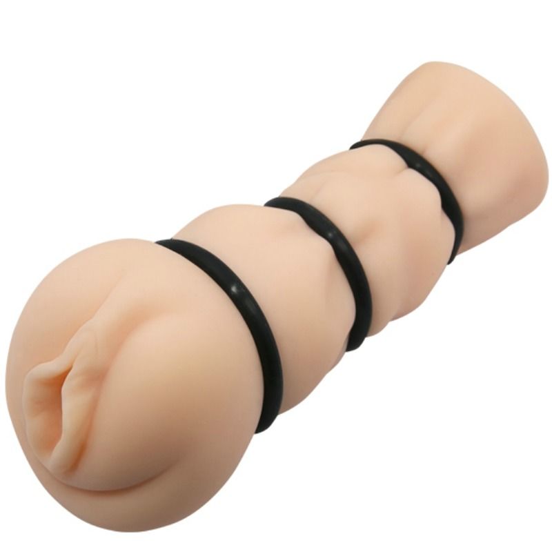 CRAZY BULL - MASTURBADOR VAGINAL COM ANÉIS