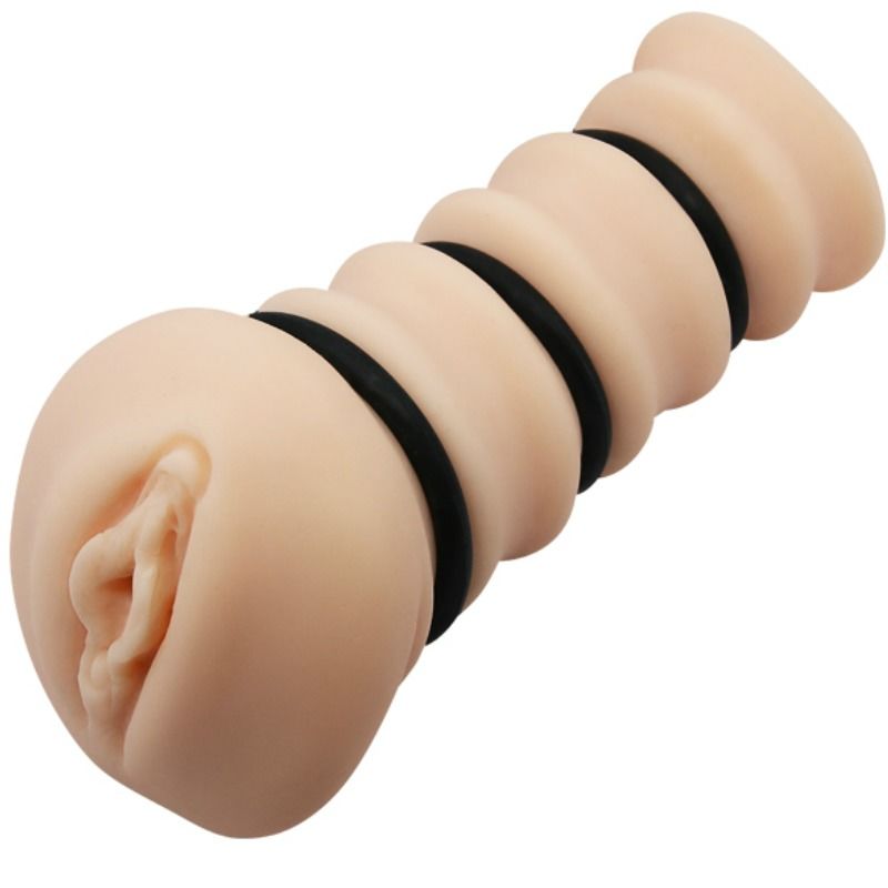 CRAZY BULL - MASTURBADOR COM ANÉIS MODELO VAGINA 2