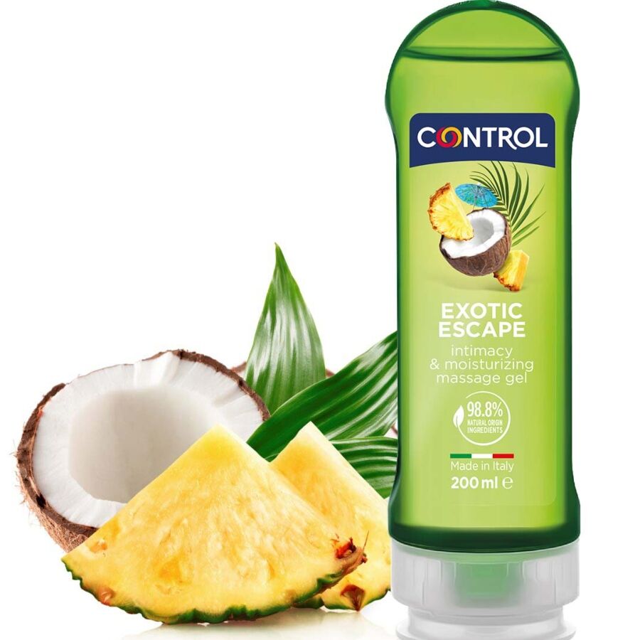CONTROLO - MASSAGEM & PRAZER EXÓTICO 2 EM 1 200 ML