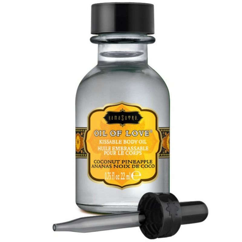 KAMASUTRA - ÓLEO COMESTÍVEL COCO E ANANÁS 22 ML