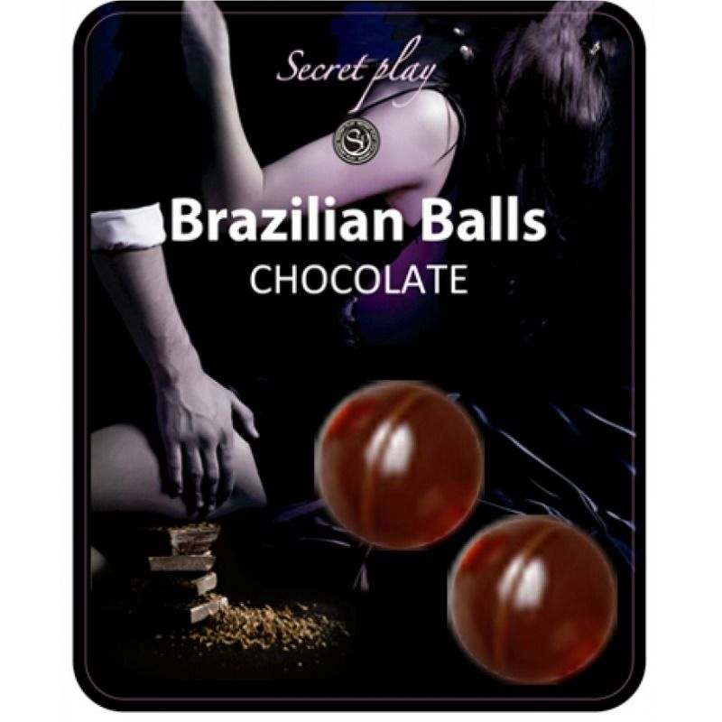 SECRETPLAY - 2 BOLAS BRASILEIRAS CHOCOLATE